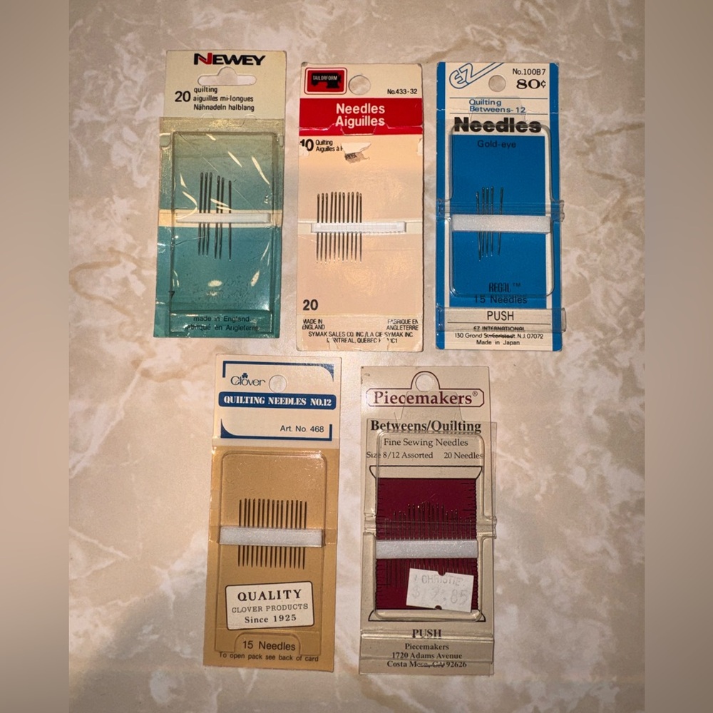 Quilting Needles Lot